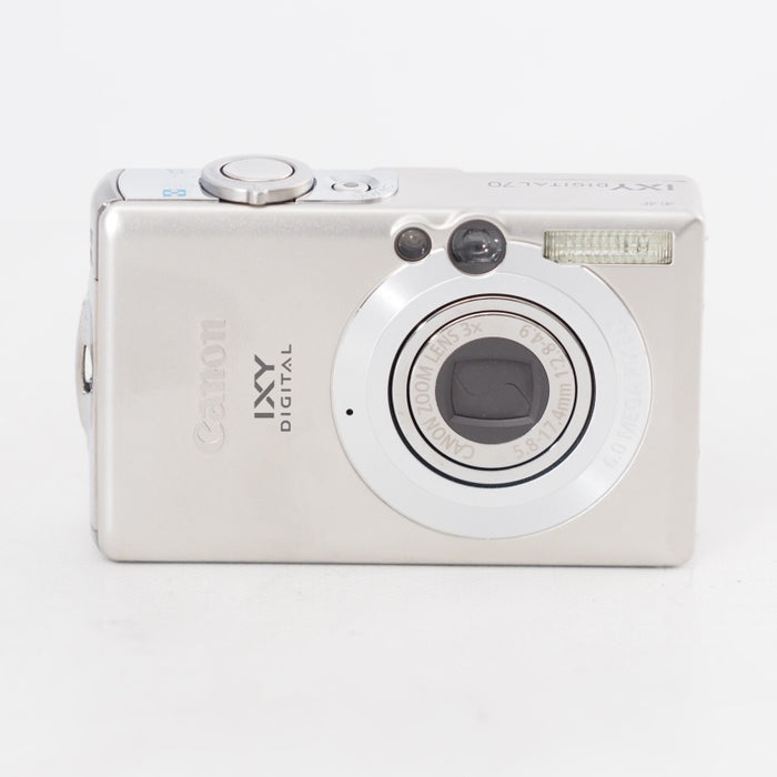 Canon IXY DIGITAL 70 キヤノン デジタルカメラ IXY-D70 Silver #13129