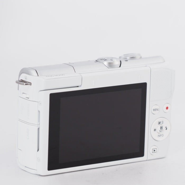 Canon キヤノン ミラーレス一眼カメラ EOS M200 ボディー ホワイト EOSM200WH-BODY #11337