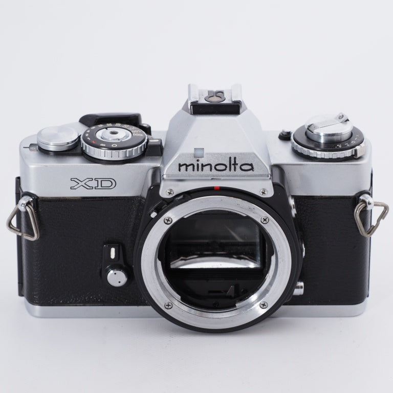 MINOLTA ミノルタ フィルム一眼レフカメラ XD ボディ シルバー #9373 — カメラ本舗