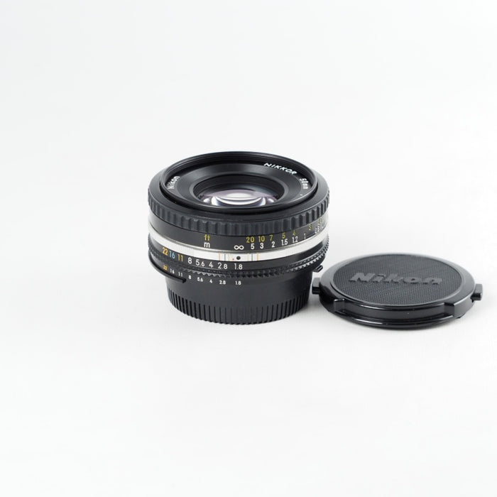 ★極上品★ニコン Ai-S NIKKOR 50mm F1.8 パンケーキレンズ Nikon Ai-s Nikkor 50mm F1.8 パンケーキレンズ 整備済 ニコン