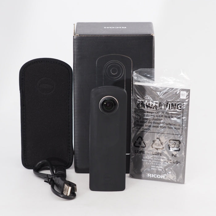 RICOH リコー THETA S ブラック 360度全天球カメラ 360° Full HD 30fps シータS #13272