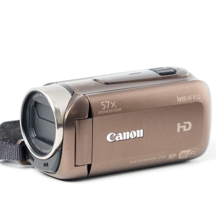Canon デジタルビデオカメラ iVIS HF R52 ブラウン 光学32倍ズーム キヤノン IVISHFR52BR #14679