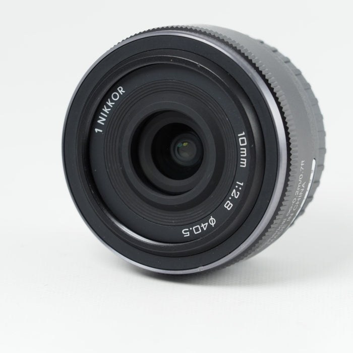 Nikon 1 NIKKOR 10mm f/2.8 ブラック ニコン 単焦点レンズ CXフォーマット #14381