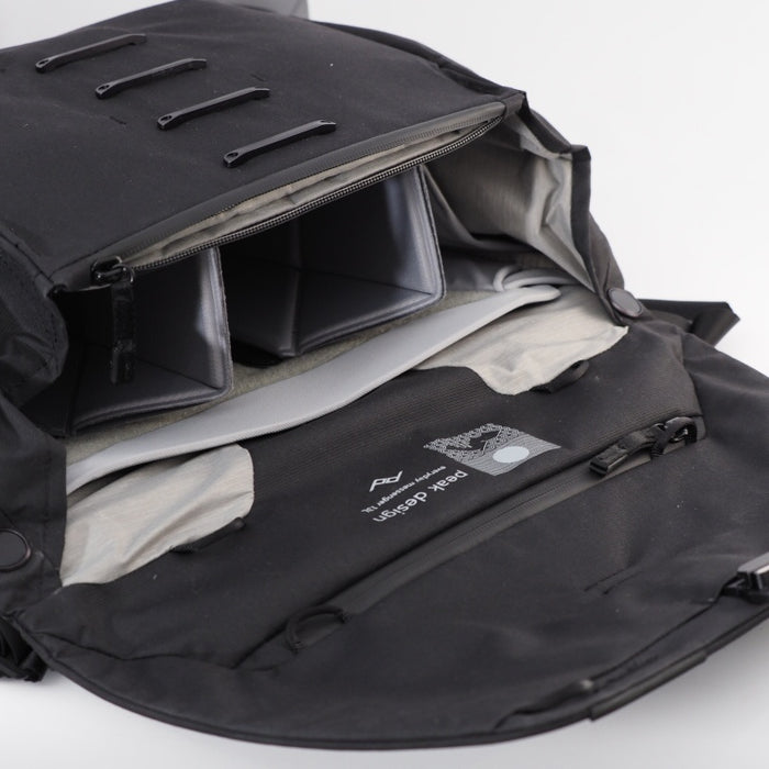 PeakDesign ピークデザイン エブリデイ メッセンジャー 13L ブラック BEDM-13-BK-2 カメラバック #13164