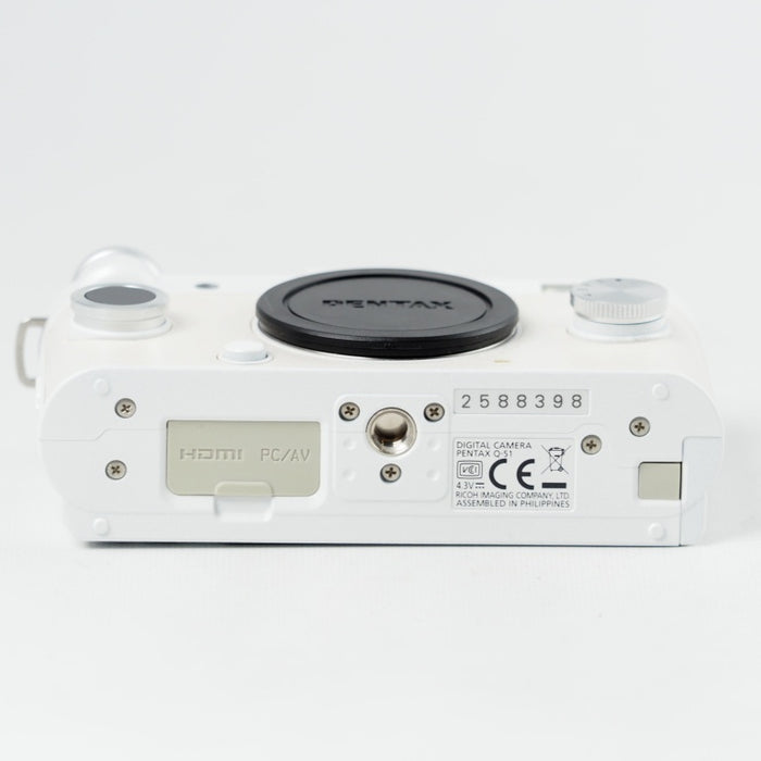 PENTAX ペンタックス ミラーレス一眼 Q-S1 ボディ ピュアホワイト 06180 QS1WH #14344