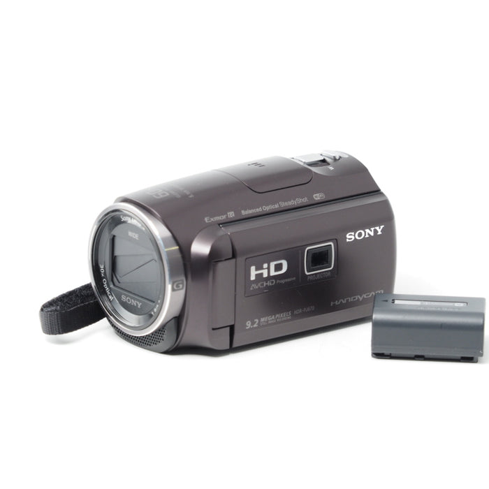 SONY HDビデオカメラ Handycam HDR-PJ670 ボルドーブラウン #15161