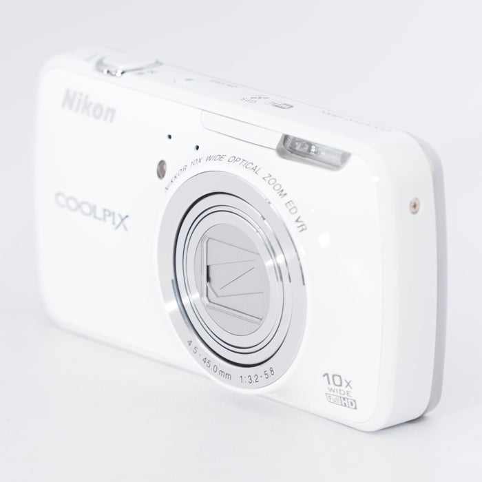 Nikon ニコン デジタルカメラ COOLPIX S800c Android搭載 光学10倍ズーム ホワイト S800CWH #10200