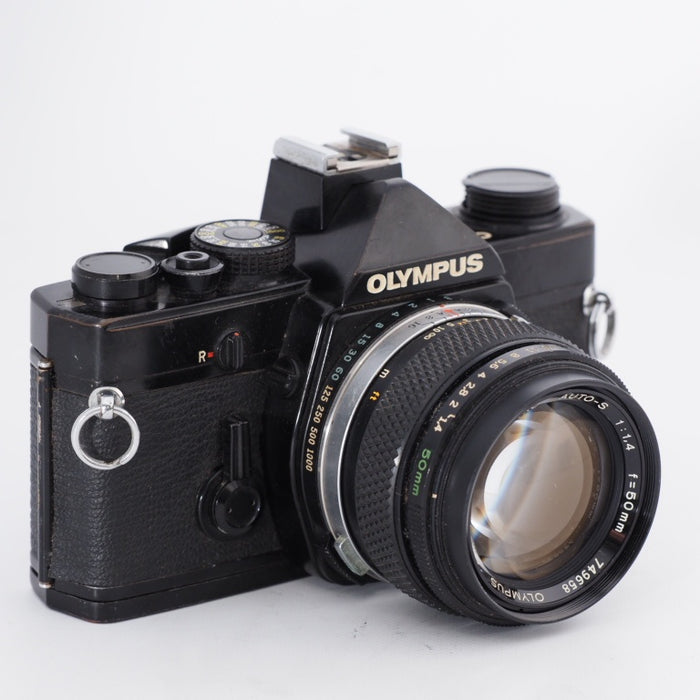 【ジャンク品】OLYMPUS オリンパス OM-1N ブラック ボディ #10768