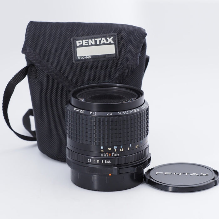 PENTAX smc ペンタックス 67 55mm F4 67マウント 中判カメラ用レンズ 単焦点 #10286 — カメラ本舗