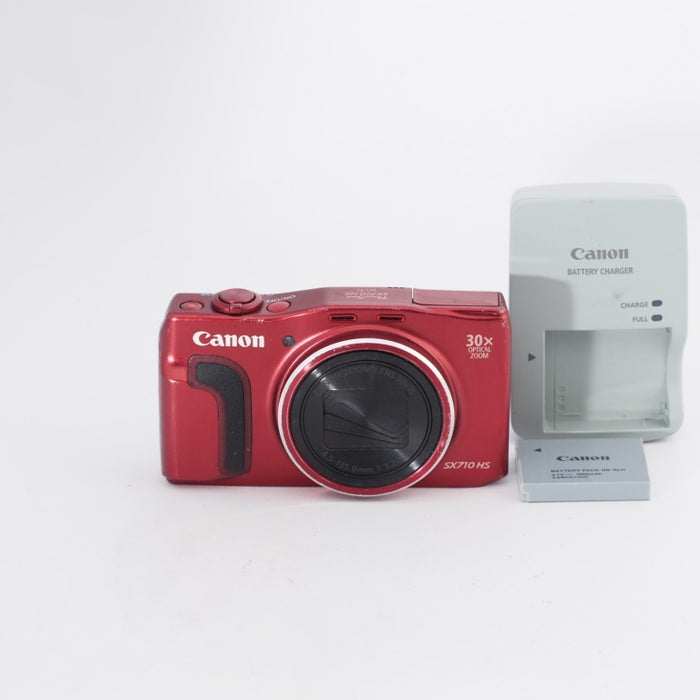 Canon キヤノン コンパクトデジタルカメラ PowerShot SX710 HS レッド 光学30倍ズーム PSSX710HS(RE) #10815