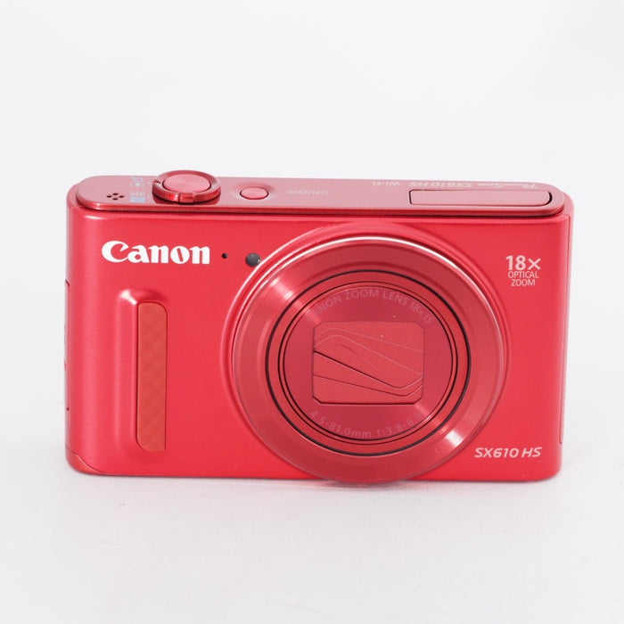 Canon キヤノン デジタルカメラ PowerShot SX610 HS レッド 光学18倍ズーム PSSX610HS(RE) #11450