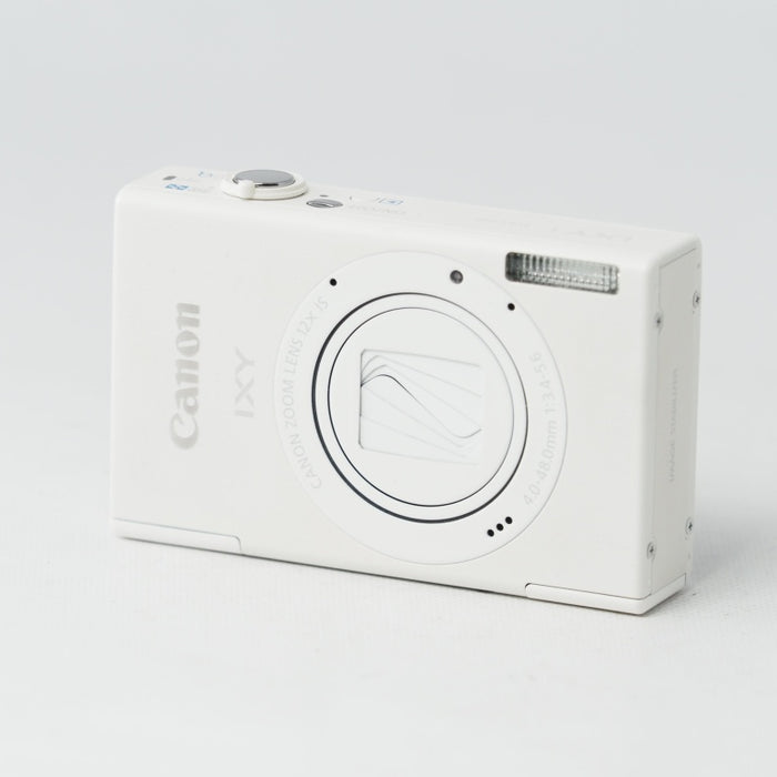 Canon IXY 1 ホワイト コンパクトデジタルカメラ 光学12倍ズーム Wi-Fi #14998