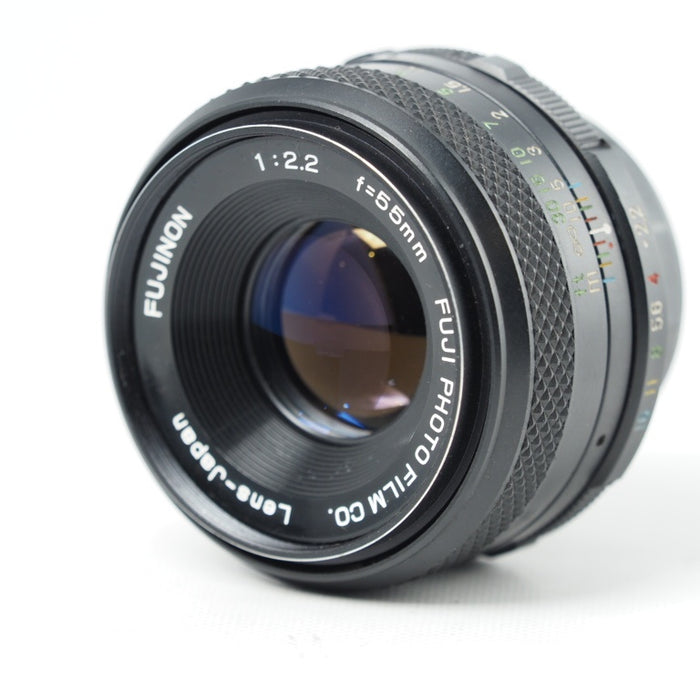 FUJIFILM FUJINON 55mm F2.2 後期型 M42マウント フジフイルム バブルボケレンズ #14603