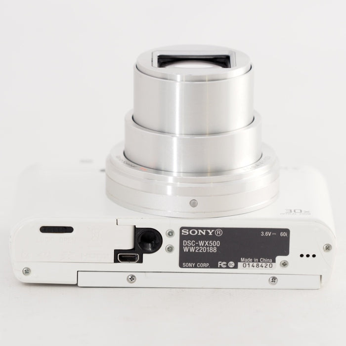 SONY Cyber-shot WX500 光学30倍ズーム 1820万画素 ホワイト DSC-WX500 WC #13549