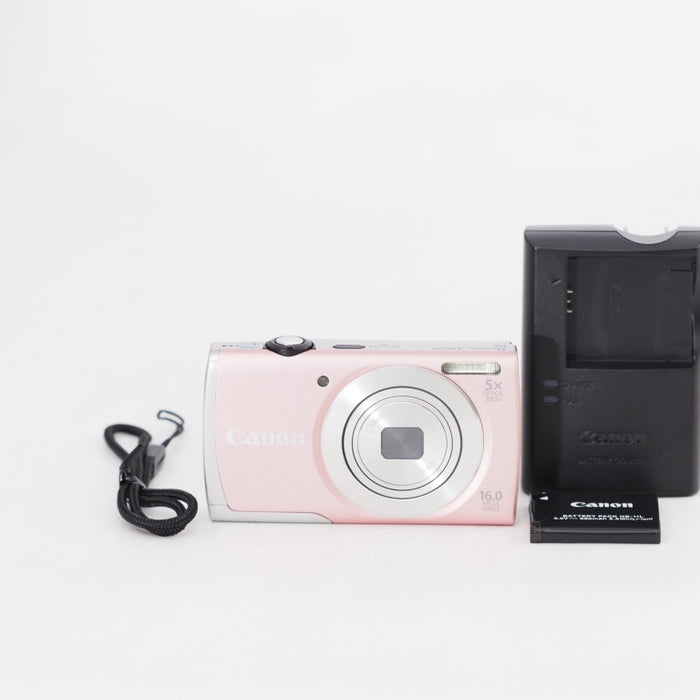 Canon デジタルカメラ PowerShot A2600 約1600万画素 光学5倍ズーム ピンク キヤノン PSA2600(PK) #13302