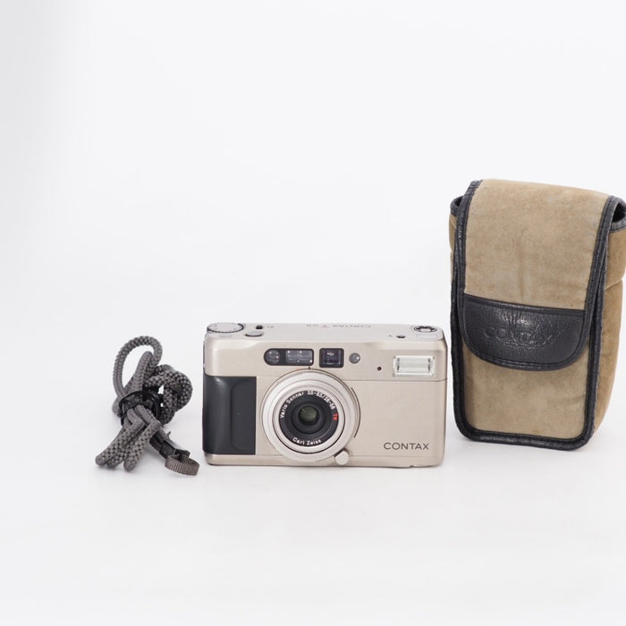 CONTAX TVS チタンシルバー コンタックス AF コンパクトフィルムカメラ #13054