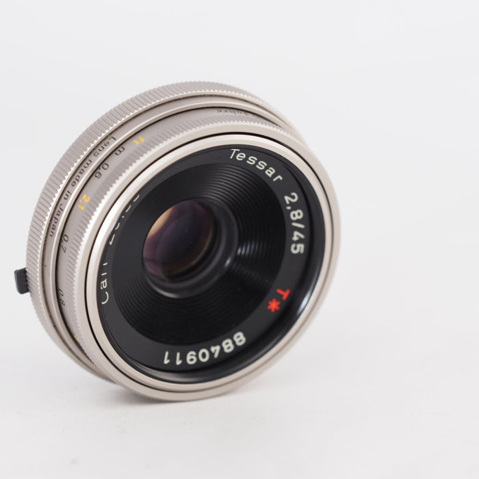 CONTAX コンタックス Carl Zeiss Tessar 100th Jahre 45mm F2.8 T* MF Lens 100周年記念 #13345