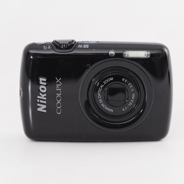 Nikon ニコン コンパクトデジタルカメラ COOLPIX S01 超小型ボディ タッチパネル液晶 ブラック S01BK #13336