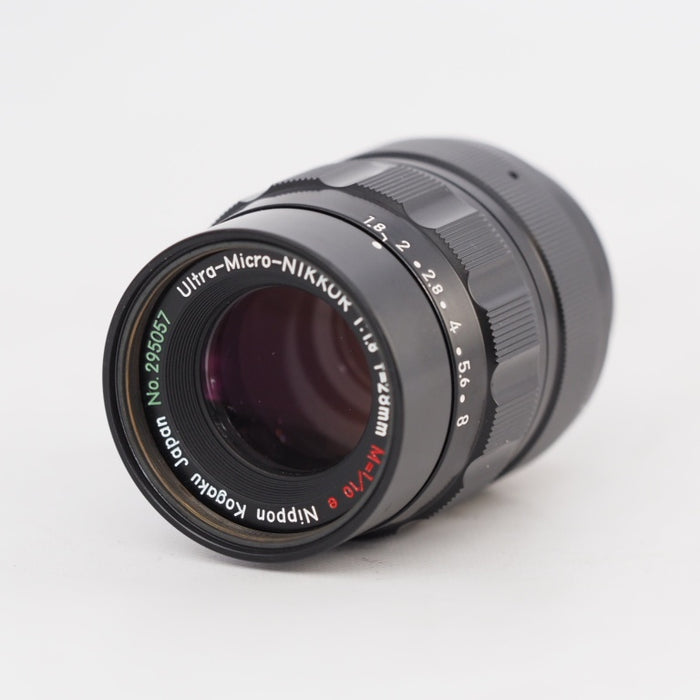 Nikon Ultra-Micro-NIKKOR 28mm F1.8 ライカ L39マウント M=1/10 e 後期型タイプ4 ウグイス 世界最高解像度レンズ ウルトラマイクロニッコール #13333