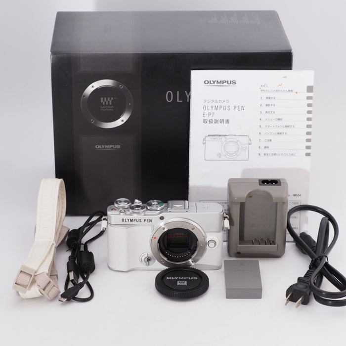 OLYMPUS OM SYSTEM/オリンパス PEN E-P7 ボディ ホワイト #9963