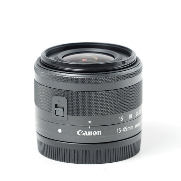 Canon EF-M 15-45mm F3.5-6.3IS STM (グラファイト) ミラーレス一眼対応 EF-M15-45ISSTM #14443
