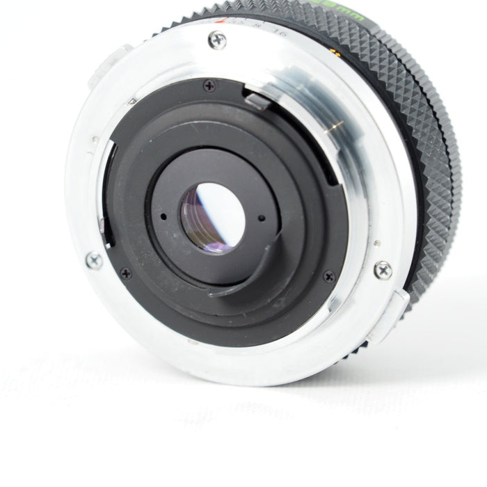 OLYMPUS OM-SYSTEM G.ZUIKO Auto-W 28mm f3.5 オリンパス OMマウント 専用ケースつき #14607