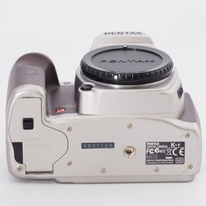 PENTAX ペンタックス デジタル一眼レフカメラ K-r シルバー×ブラウン オーダーカラー #9873