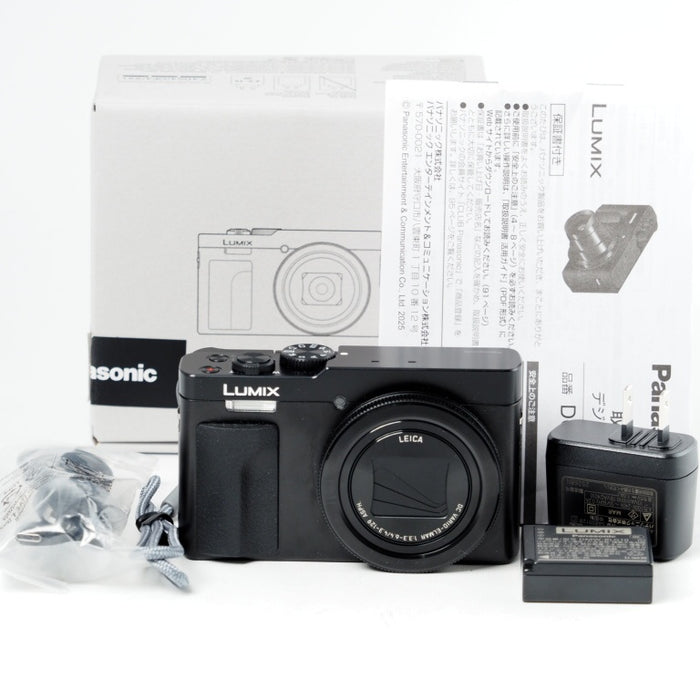 Panasonic LUMIX TZ99 ブラック DC-TZ99-K コンパクトデジタルカメラ 高倍率ズーム 光学30倍 #14580