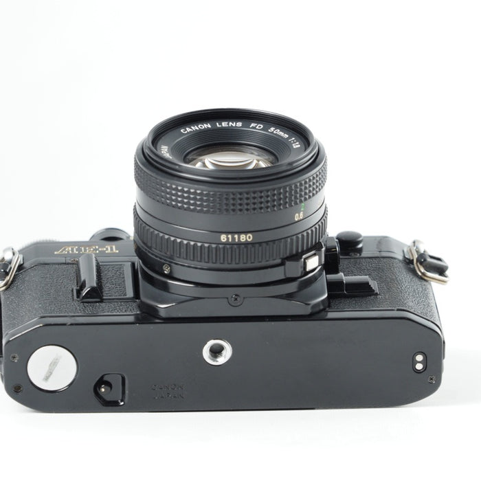 Canon AE-1 + New FD 50mm F1.8 MF一眼レフ フイルムカメラ #13911