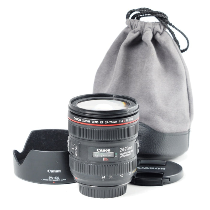 Canon キヤノン 標準ズームレンズ EF24-70mm F4 L IS USM フルサイズ対応 #14387