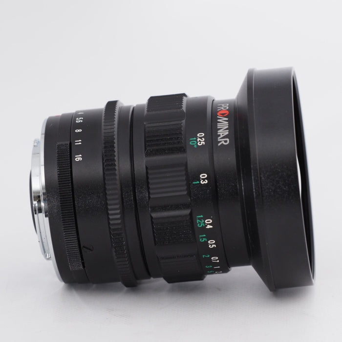 Kowa コーワ 単焦点レンズ ブラック マイクロフォーサーズ専用 PROMINAR 8.5mm F2.8 BK #10798