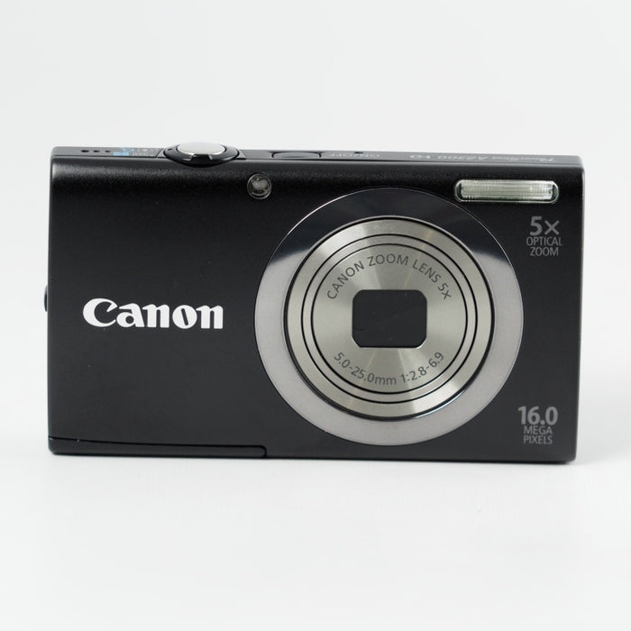 Canon デジタルカメラ PowerShot A2300 ブラック 光学5倍ズーム キヤノン 約1600万画素 PSA2300(BK) #13680
