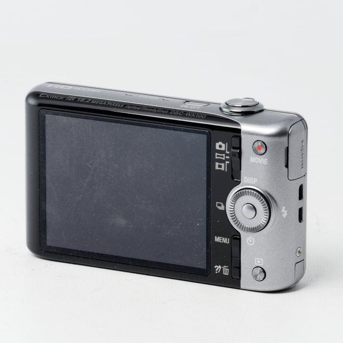 SONY Cyber-Shot WX100 (1820万/光学x10) シルバー DSC-WX100(S) #14104