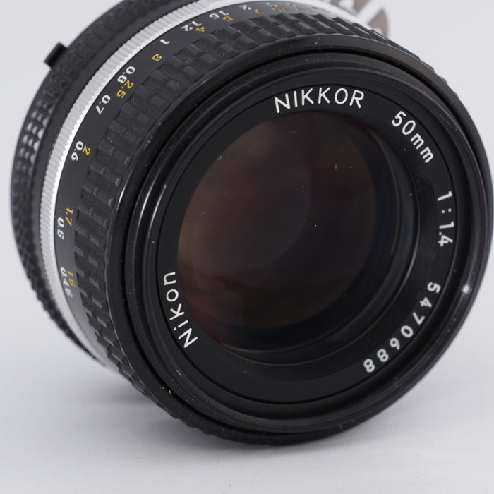 Nikon ニコン NIKKOR ai-s 50mm F1.4S MF Fマウント #9494