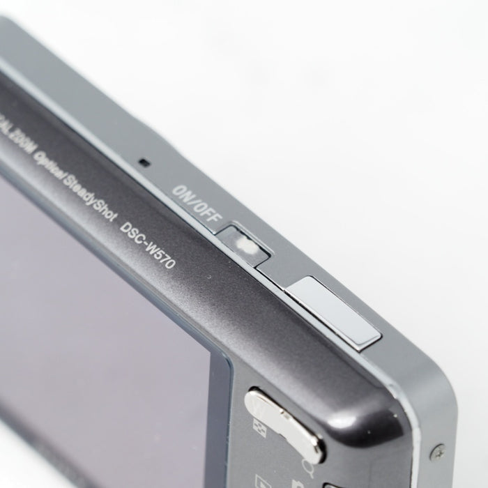 SONY Cyber-Shot W570 1610万画素CCD シルバー DSC-W570/S #14921