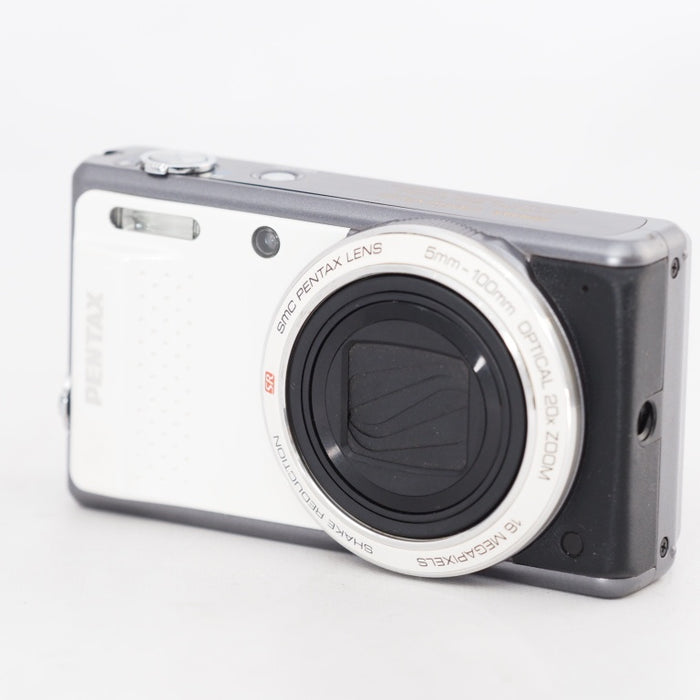 PENTAX デジタルカメラ Optio VS20 (ブリリアントホワイト) 1600万画素 28mm 20倍 OPTIOVS20WH #13045