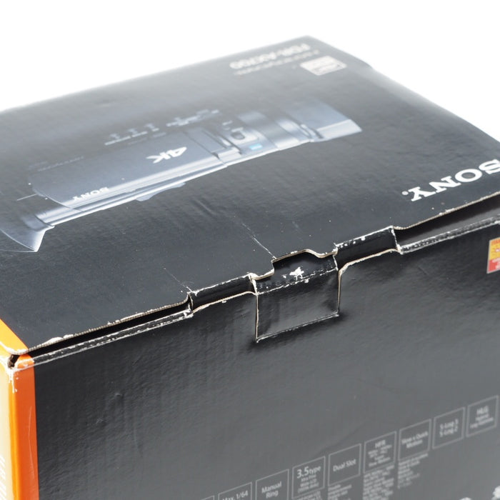 SONY ソニー 4K ビデオカメラ Handycam FDR-AX700 ブラック 光学ズーム12倍 1.0型 Exmor RS CMOSセンサー FDR-AX700 #14002