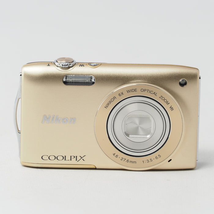 Nikon デジタルカメラ COOLPIX (クールピクス) S3300 スイートゴールド S3300GL #15681