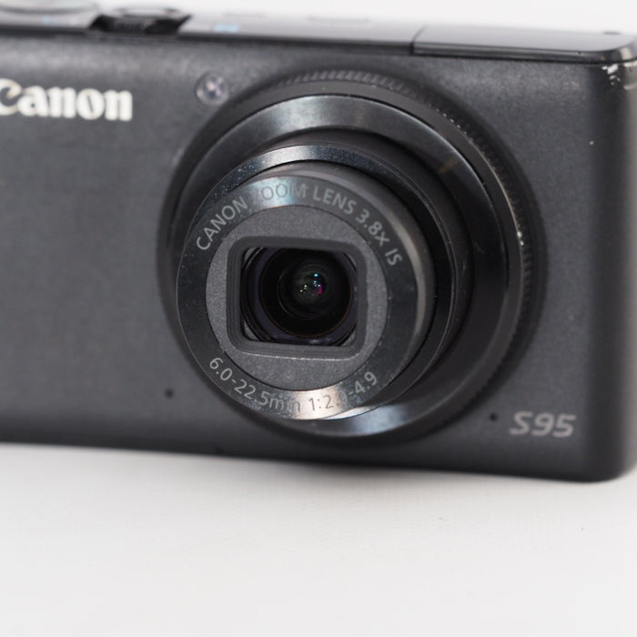 Canon キヤノン コンパクトデジタルカメラ Powershot S95 PSS95 1000万画素高感度CCD 光学3.8倍ズーム 広角28mm 3.0型液晶 F2.0 #13360