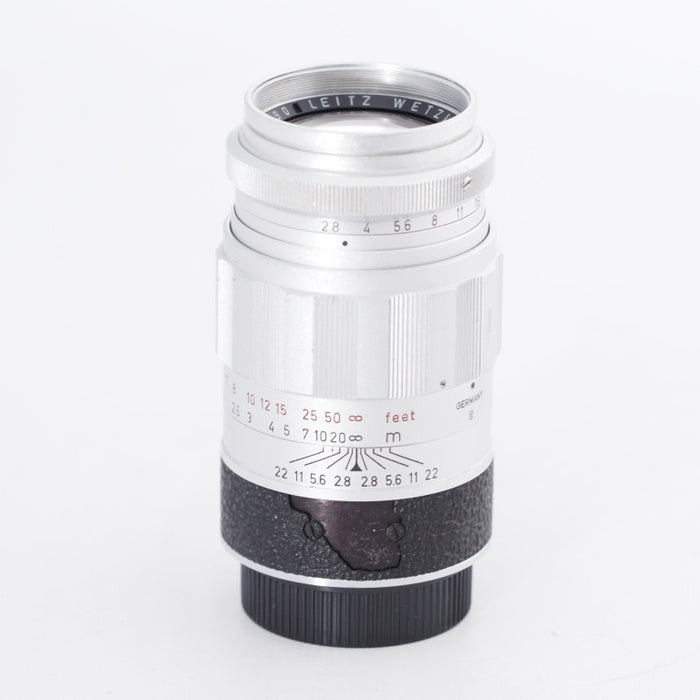 LEICA ライカ ELMARIT L 90mm F2.8＊エルマリート シルバー L39マウント 希少 製造台数約2000本 #11610