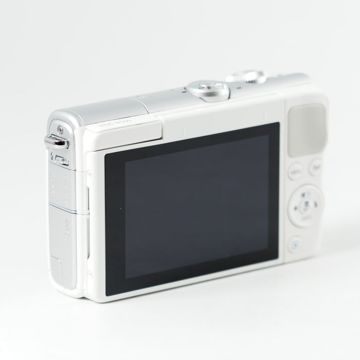 Canon ミラーレス一眼カメラ EOS M100 EF-M 15-45mm IS STM レンズキット ホワイト #14267