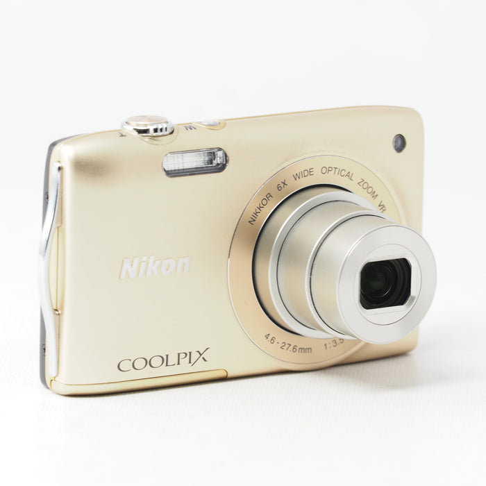 Nikon デジタルカメラ COOLPIX (クールピクス) S3300 スイートゴールド S3300GL #15681