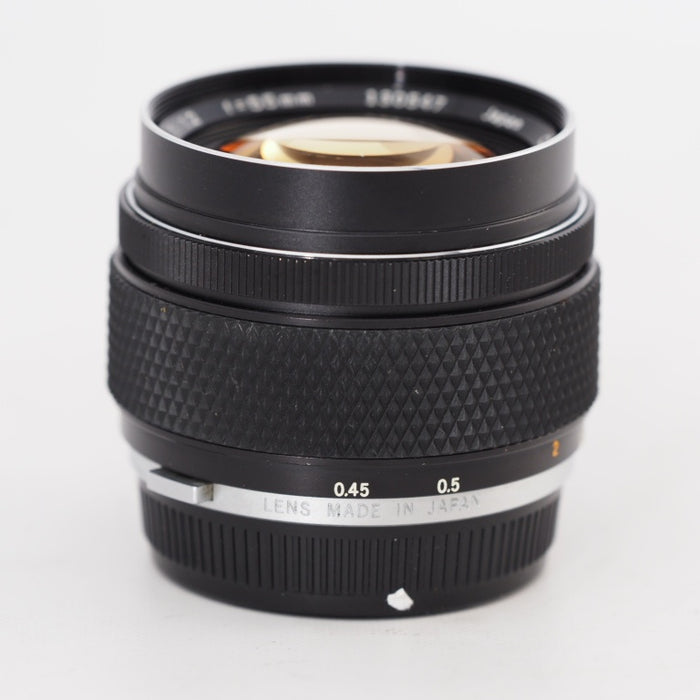 OLYMPUS G.ZUIKO AUTO-S 55mm F1.2 単焦点 大口径レンズ OMマウント #13372