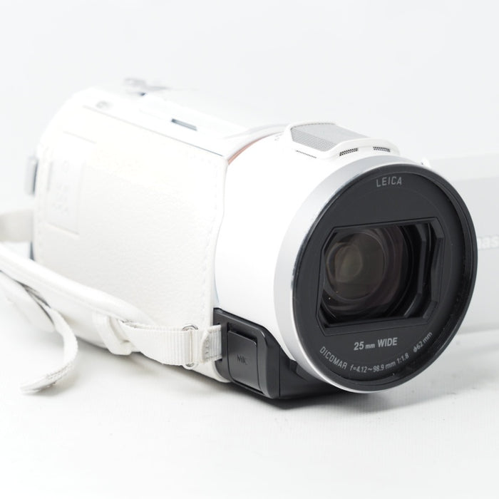 Panasonic VX2M 64GB 光学24倍ズーム ピュアホワイト HC-VX2M-W パナソニック 4K ビデオカメラ #14803