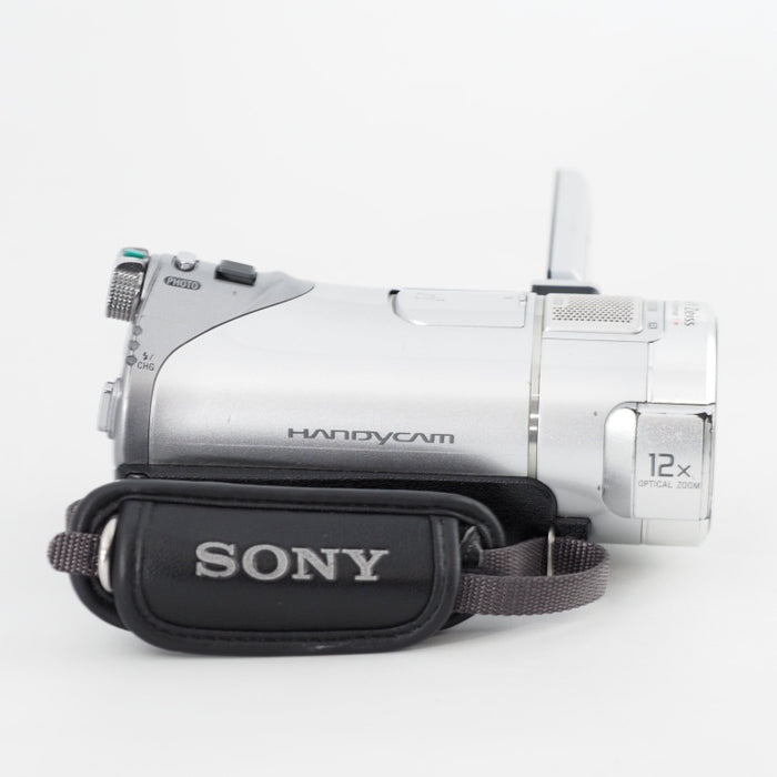 SONY デジタルハイビジョンビデオカメラレコーダー Handycam CX12 シルバー HDR-CX12/S ワイドコンバージョンレンズ 0.6×付属 #13584