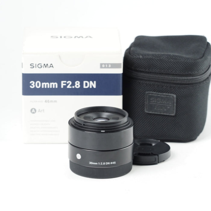SIGMA 単焦点レンズ Art 30mm F2.8 DN ブラック ソニー Eマウント用 ミラーレスカメラ専用 929701 #14458