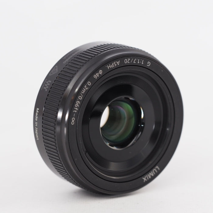 Panasonic 単焦点レンズ マイクロフォーサーズ用 ルミックス G 20mm/F1.7 II ASPH. ブラック H-H020A-K #13262
