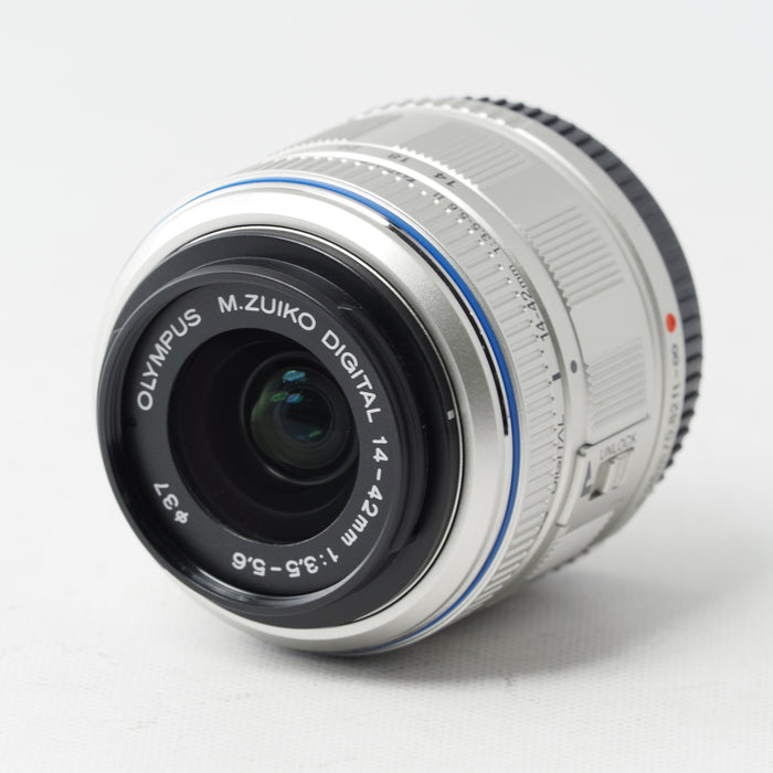 OLYMPUS 標準ズームレンズ M.ZUIKO DIGITAL 14-42mm F3.5-5.6 II シルバー #15778