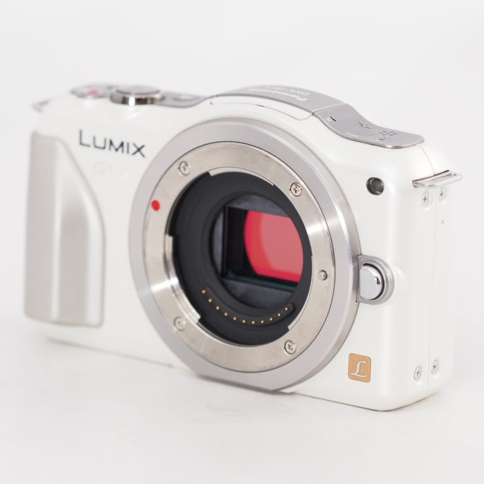 Panasonic パナソニック ミラーレス一眼カメラ ルミックス GF5 ボディ 1210万画素 シェルホワイト LUMIX DMC-GF5-W #13445