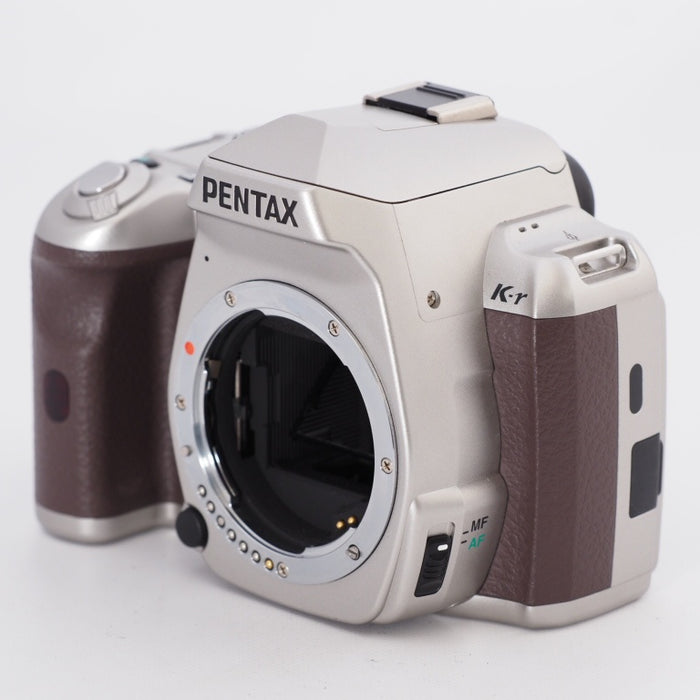 PENTAX ペンタックス デジタル一眼レフカメラ K-r シルバー×ブラウン オーダーカラー #9873